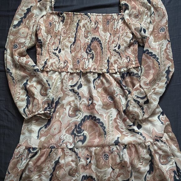 Wilfred Tempest Mini Dress - Coral Blush/Lt Birch - Picture 6 of 6